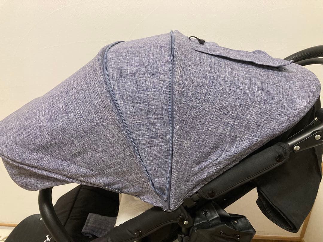 エアバギー ベビーカー ココプレミア メランジデニム