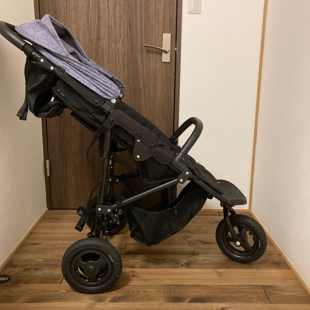 エアバギー ベビーカー ココプレミア メランジデニム