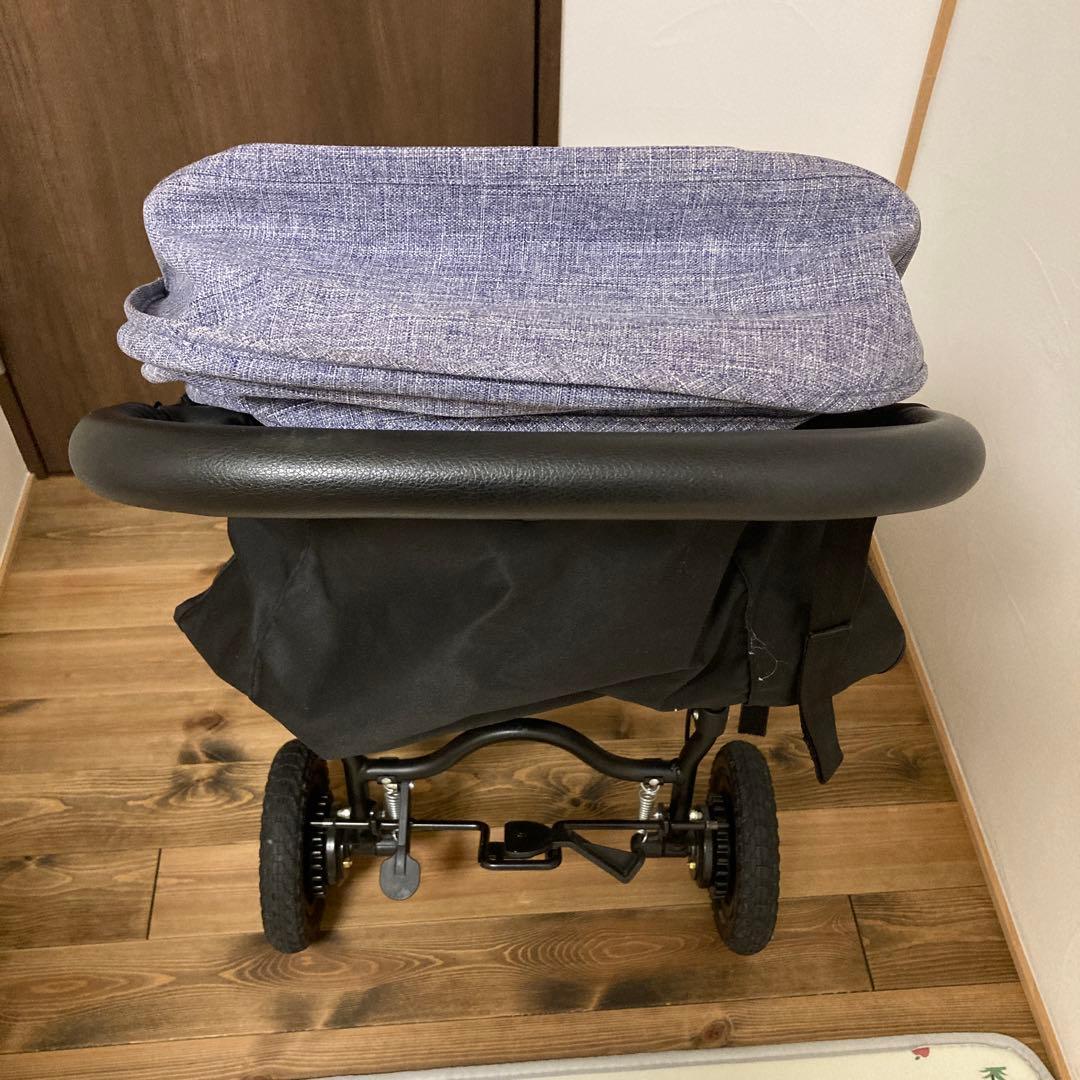 エアバギー ベビーカー ココプレミア メランジデニム