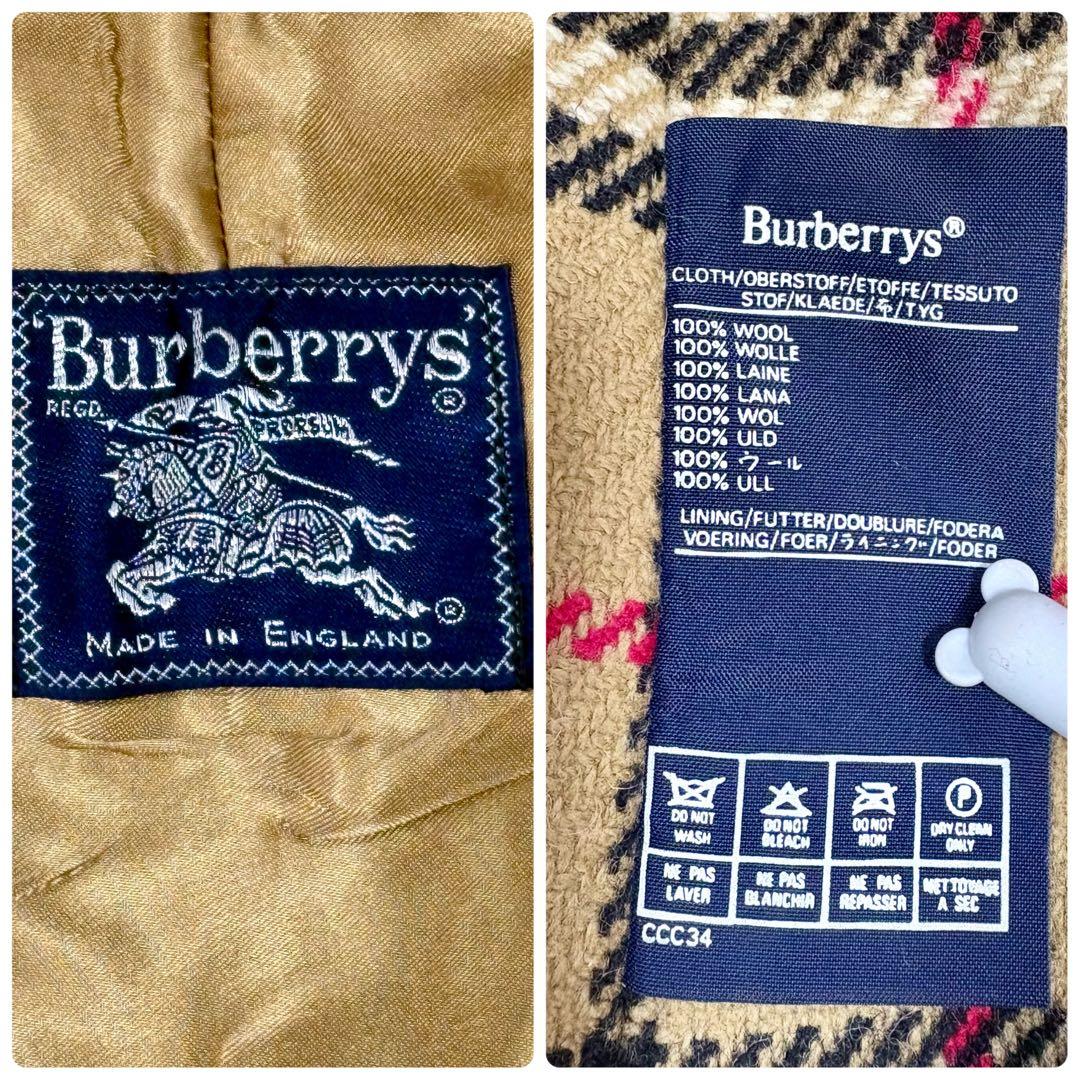 BURBERRY バーバリーズ 英国 ライナー付 ステンカラーコート カーキ M