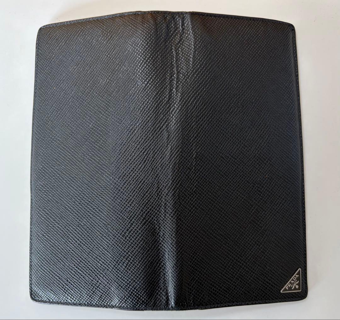【PRADA】プラダ　長財布　ブラック