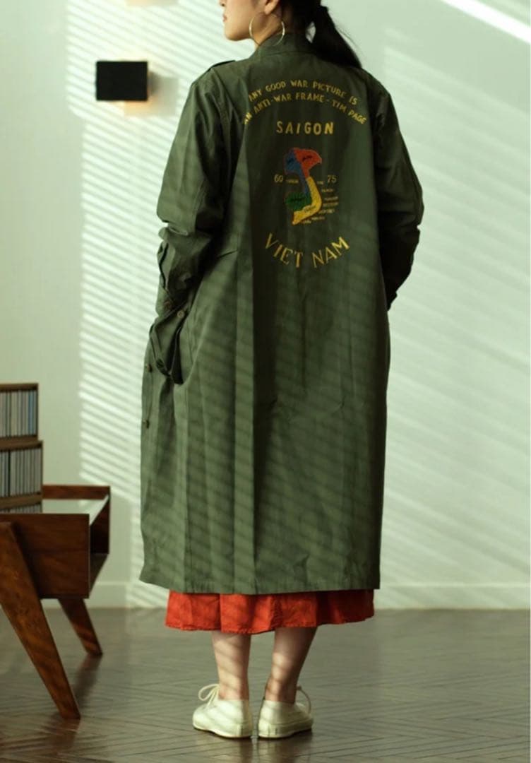 ジャケット・アウター Nigel Cabourn woman FATIGUE COAT OLIVE