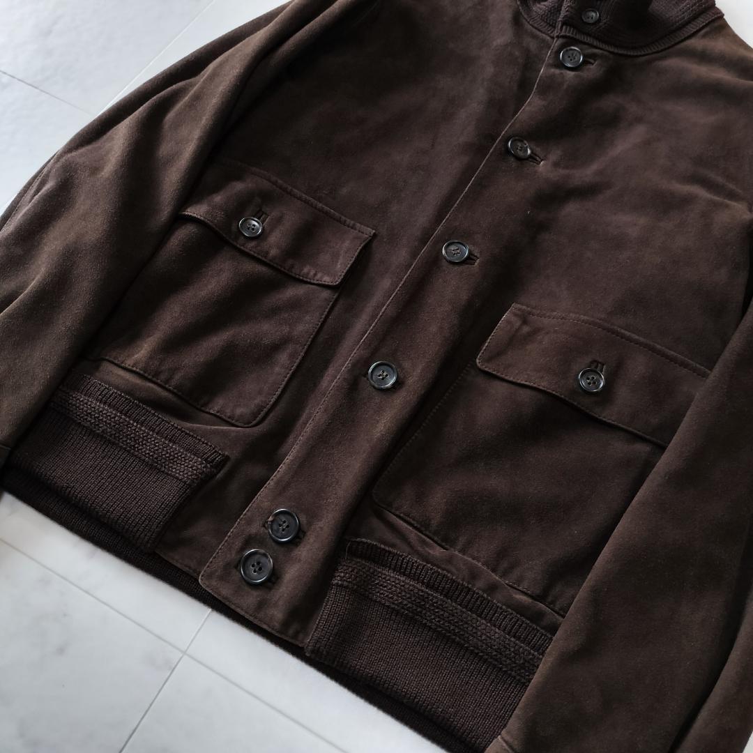 チンクアンタ A-1型 バルスターブルゾン 48 M ダークブラウン イタリア製