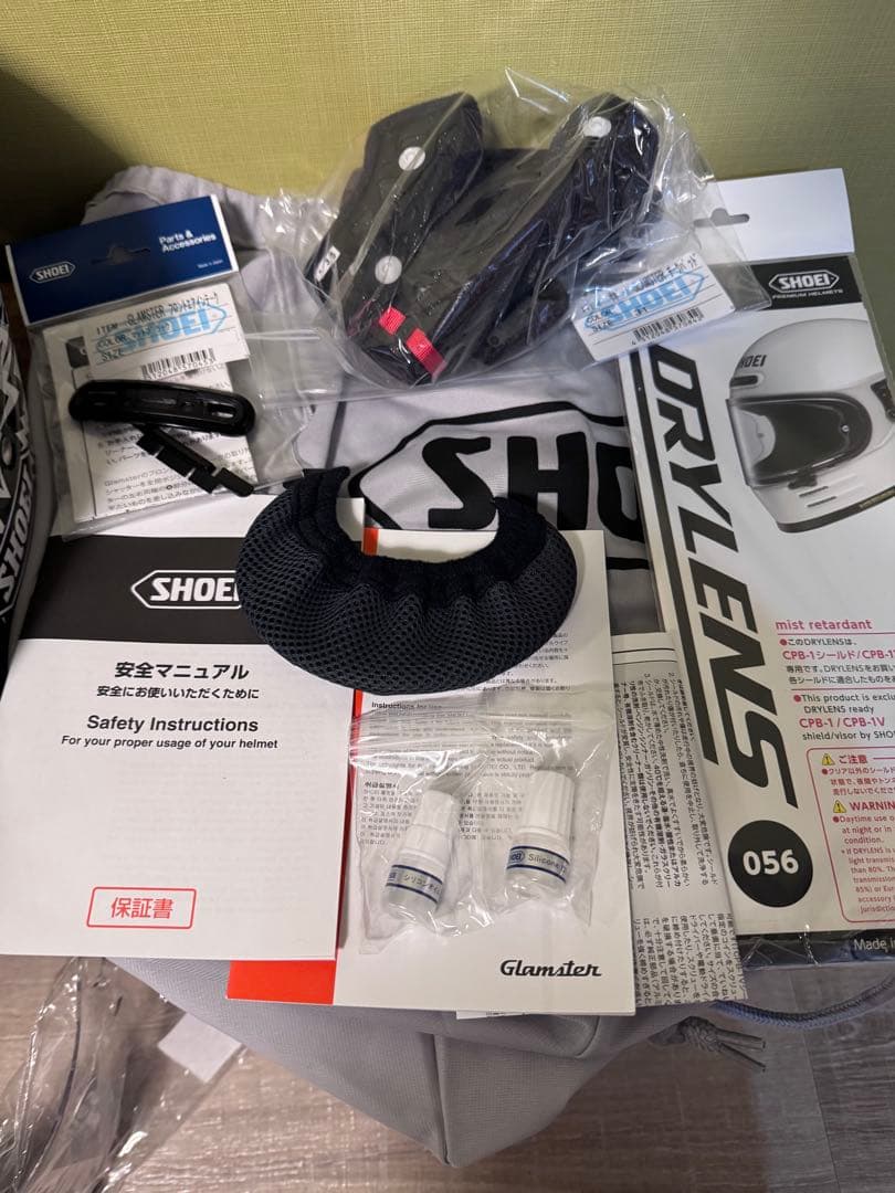 SHOEI Glamster NEIGHBORHOOD × DSC 希少Mサイズ
