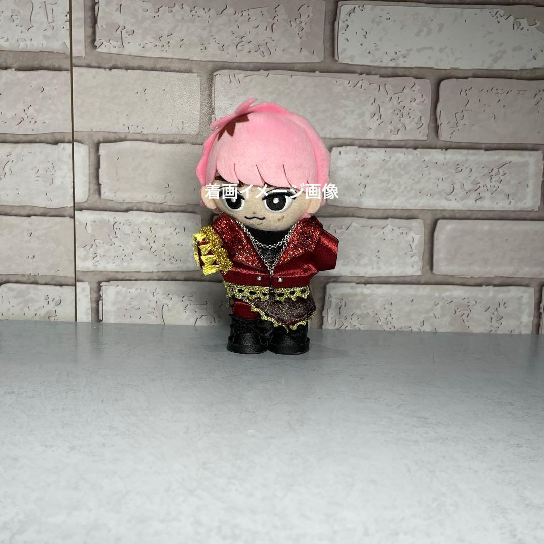 すのチルぬいサイズぬい服セット　さっくん衣装　ボルドー