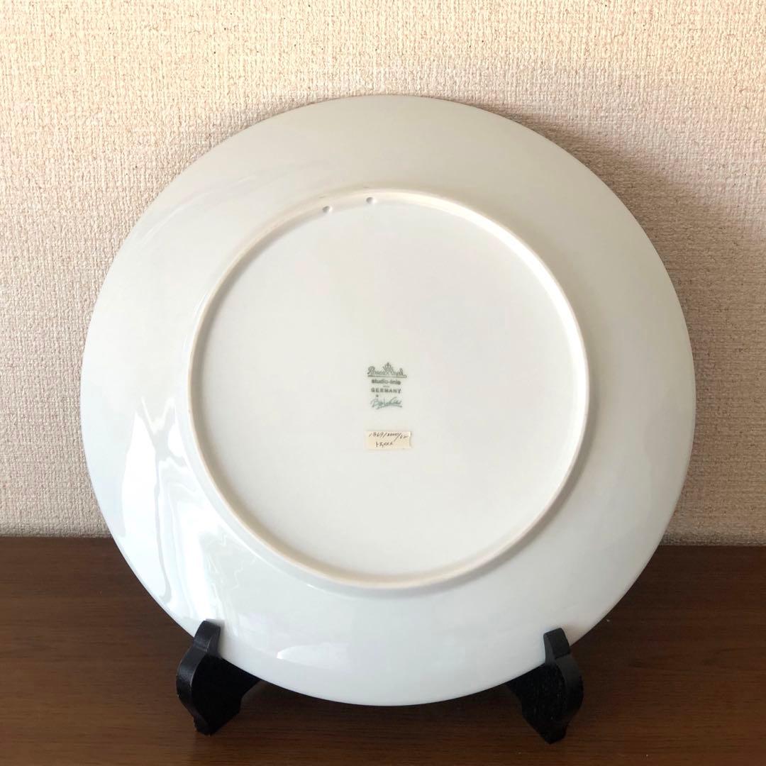 ローゼンタール 飾絵皿　大皿　金彩　ヴョルンウィンブラッド　スタジオライン未使用