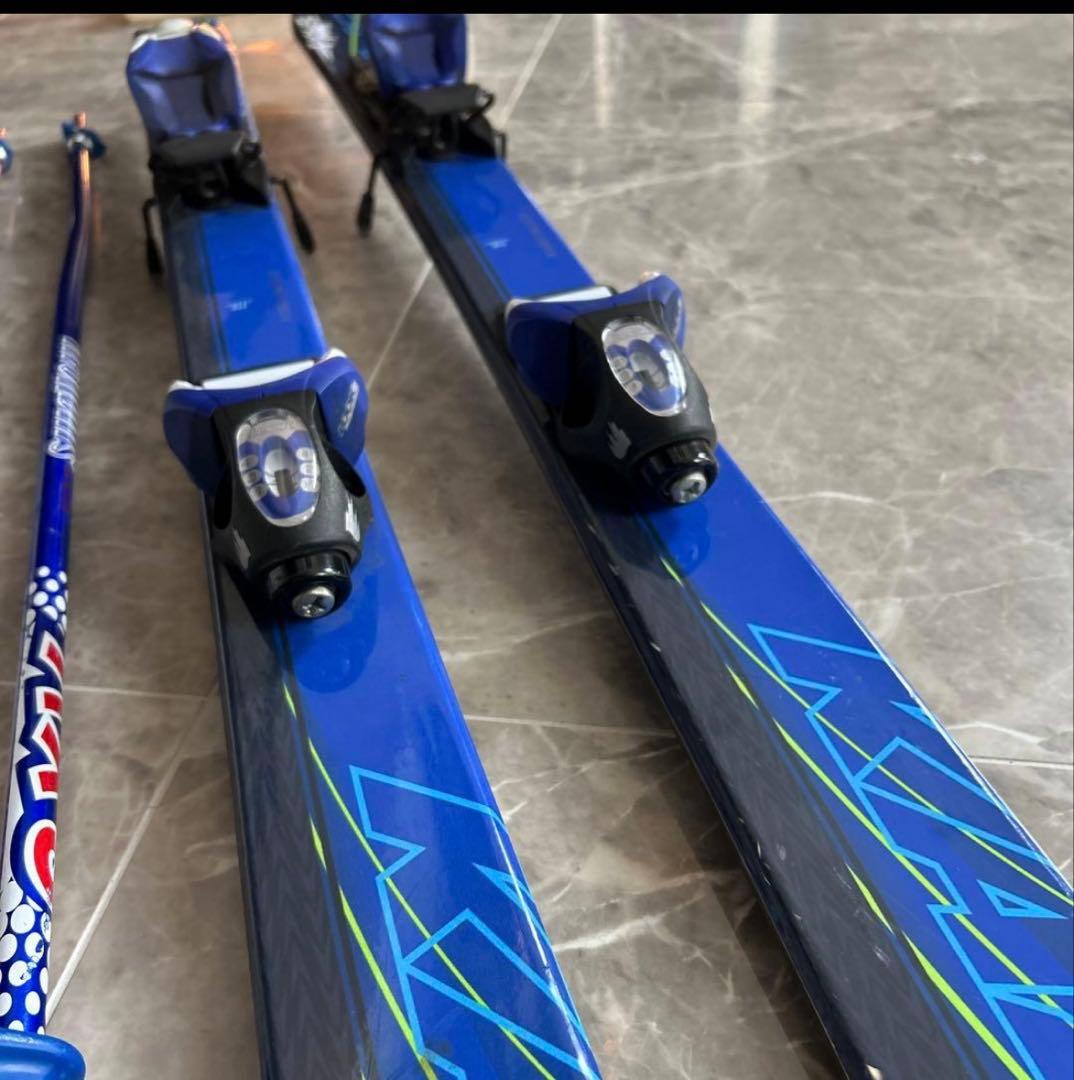 スキー板一式　ワックスつき