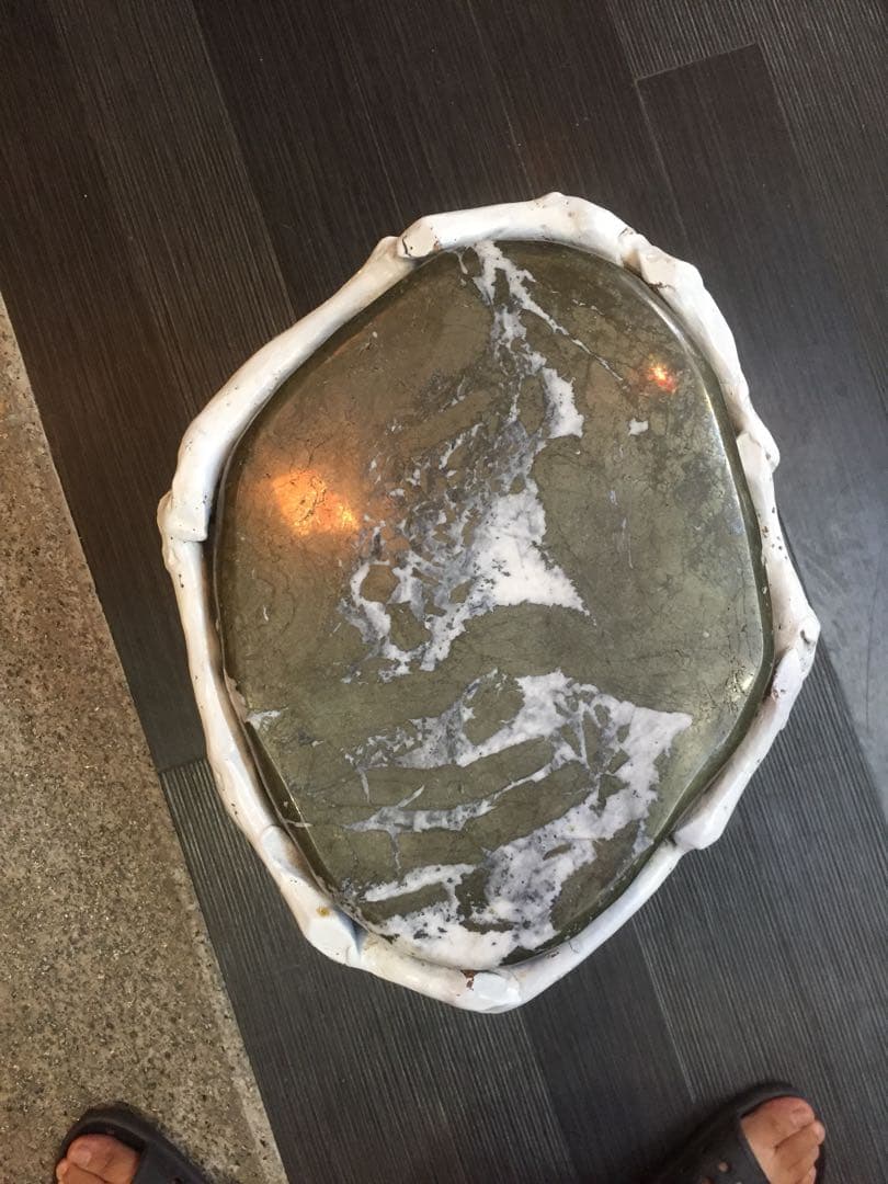 パイライト 天然石　プレート