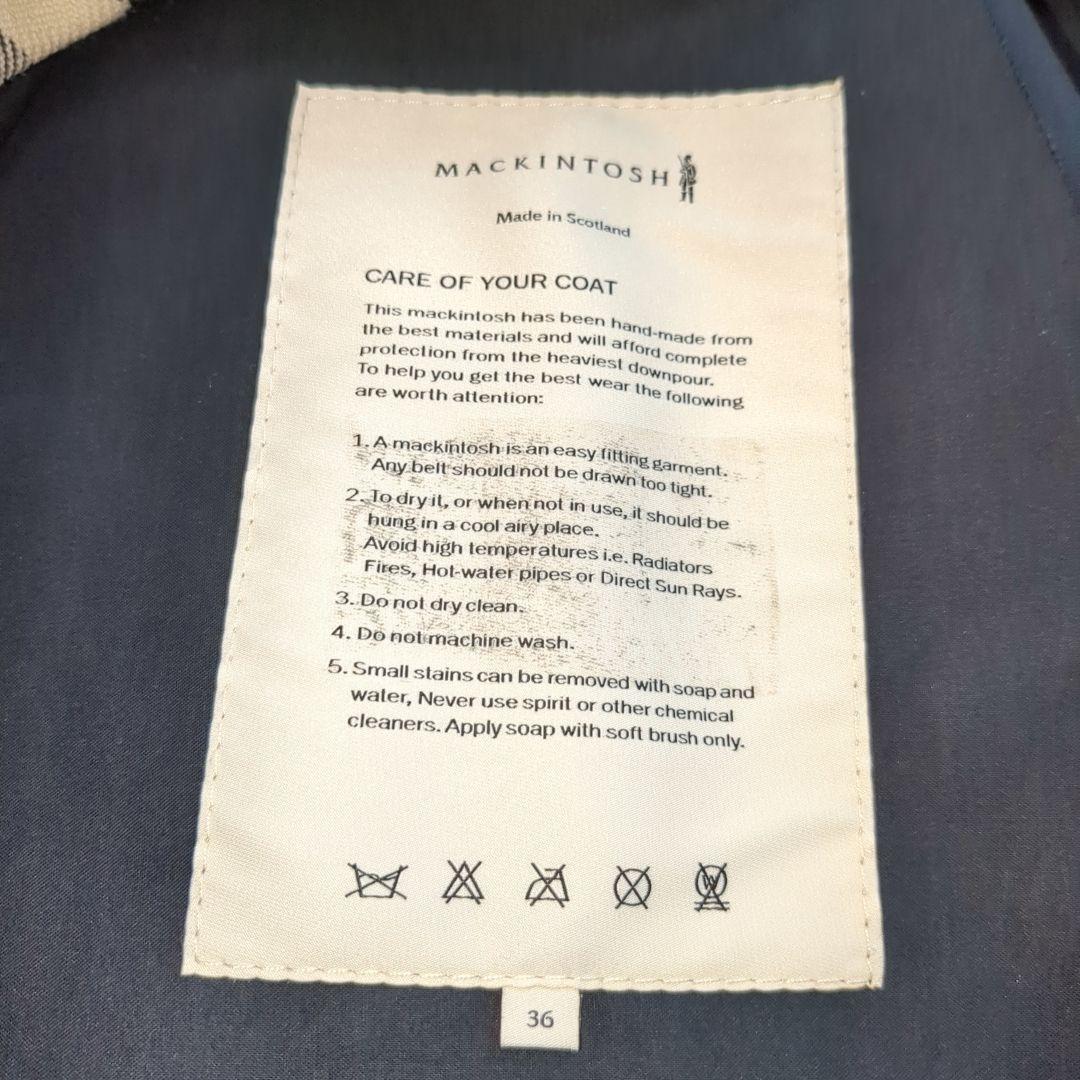 マッキントッシュ クリストン レインテック チェックライナー フーデットコート