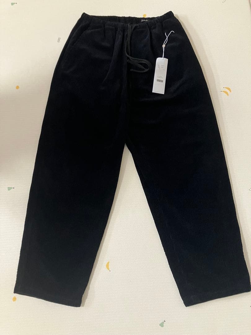 【新品】comoli コーデュロイ ドローストリングパンツ　サイズ2
