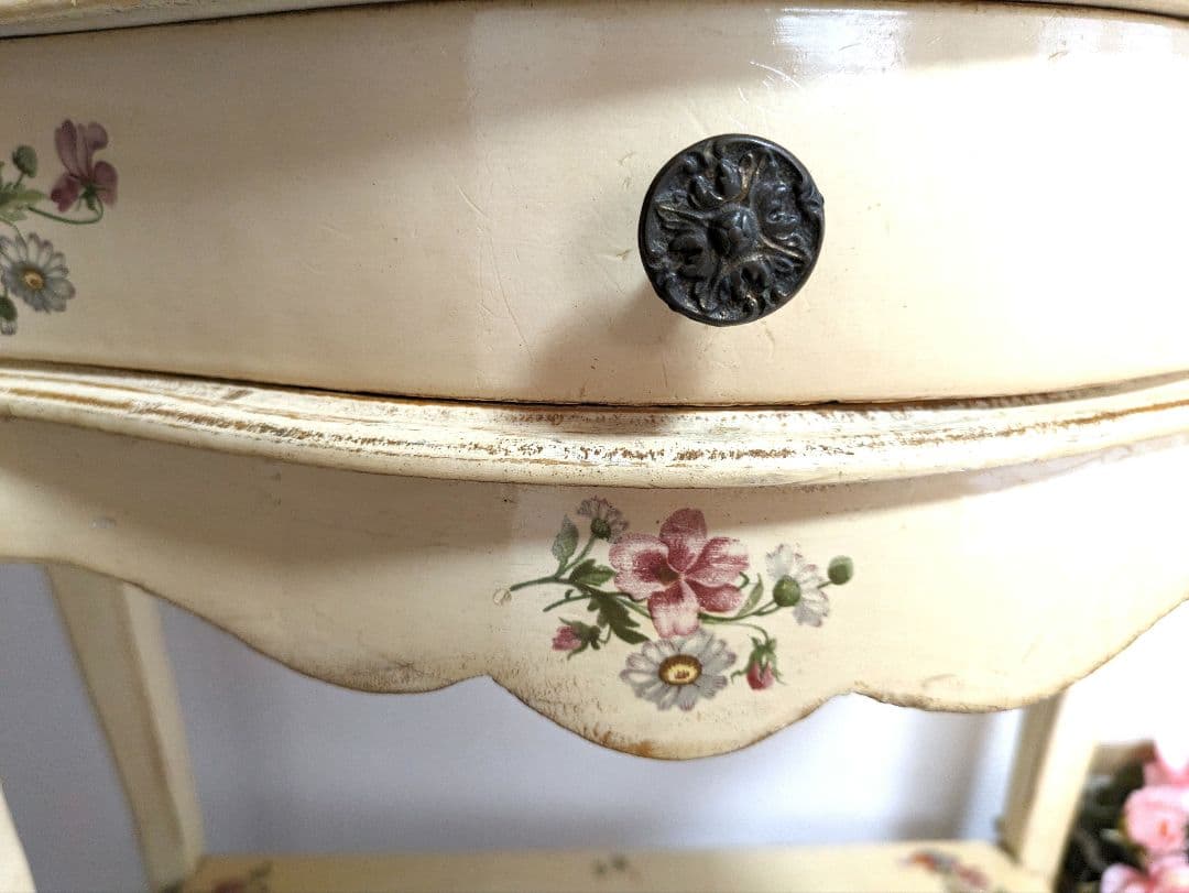 お値下げ♡イタリア購入アンティークコンソール✾サイドテーブル