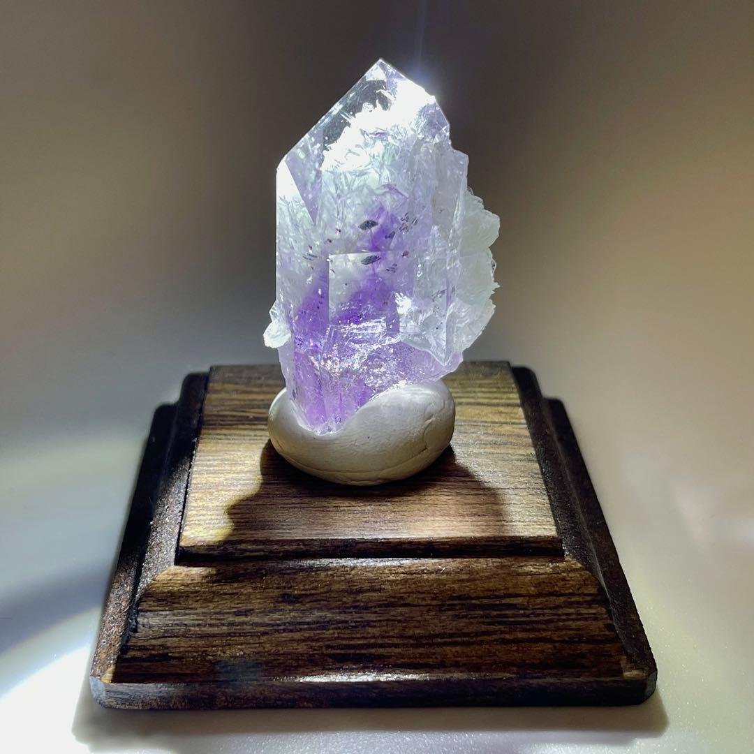 ナミビア ゴボボセブ山 アメシスト/プレナイト 鉱物標本