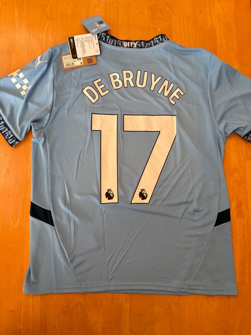 正規品 新品 マンチェスターシティ 24/25 デブライネ L