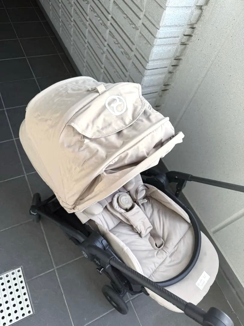 【美品】cybex メリオカーボン 2024アーモンドベージュ　使用10回未満