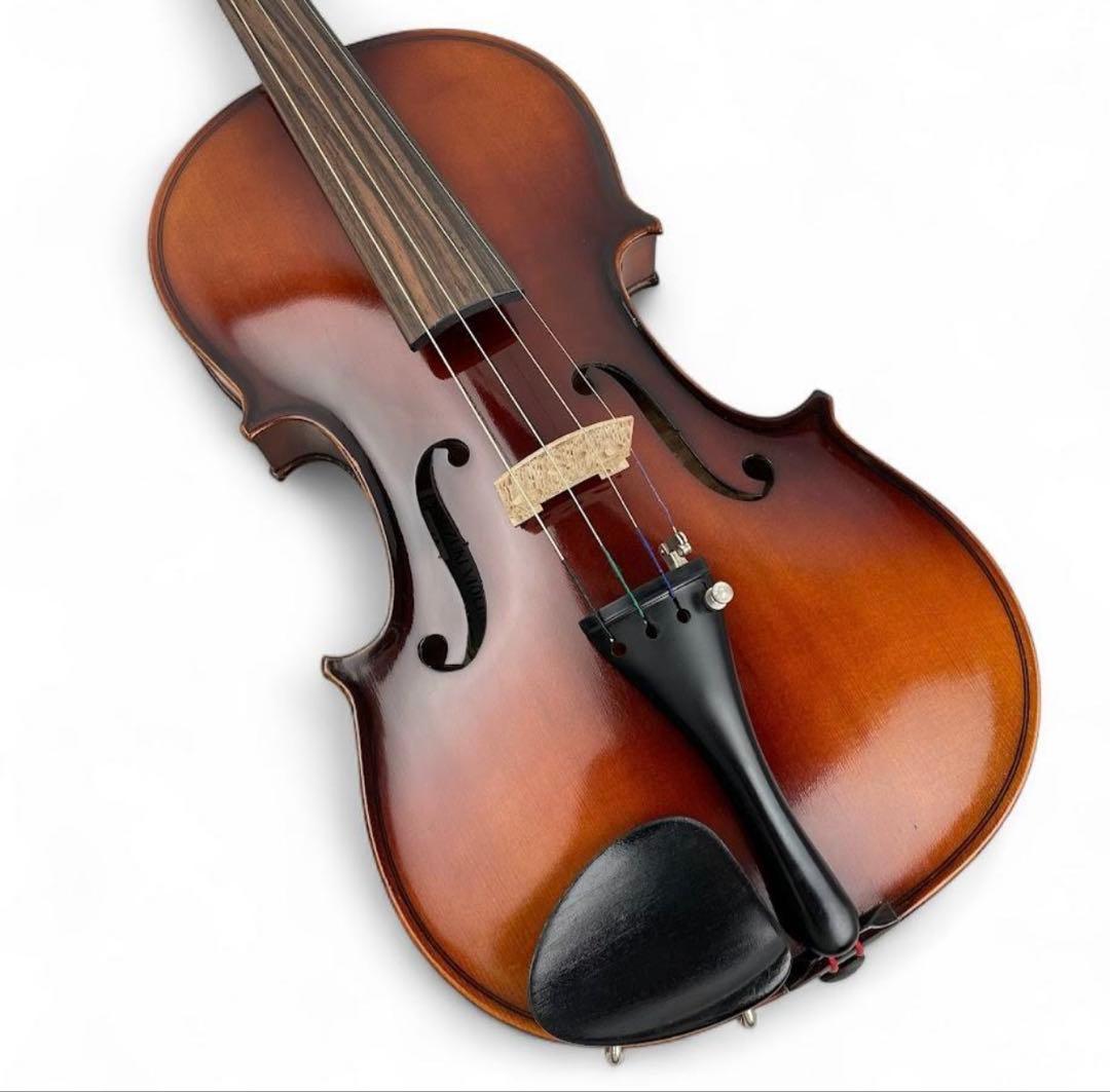 極美品・鈴木バイオリン No.10 4/4 1960年製 青ラベル 極虎杢