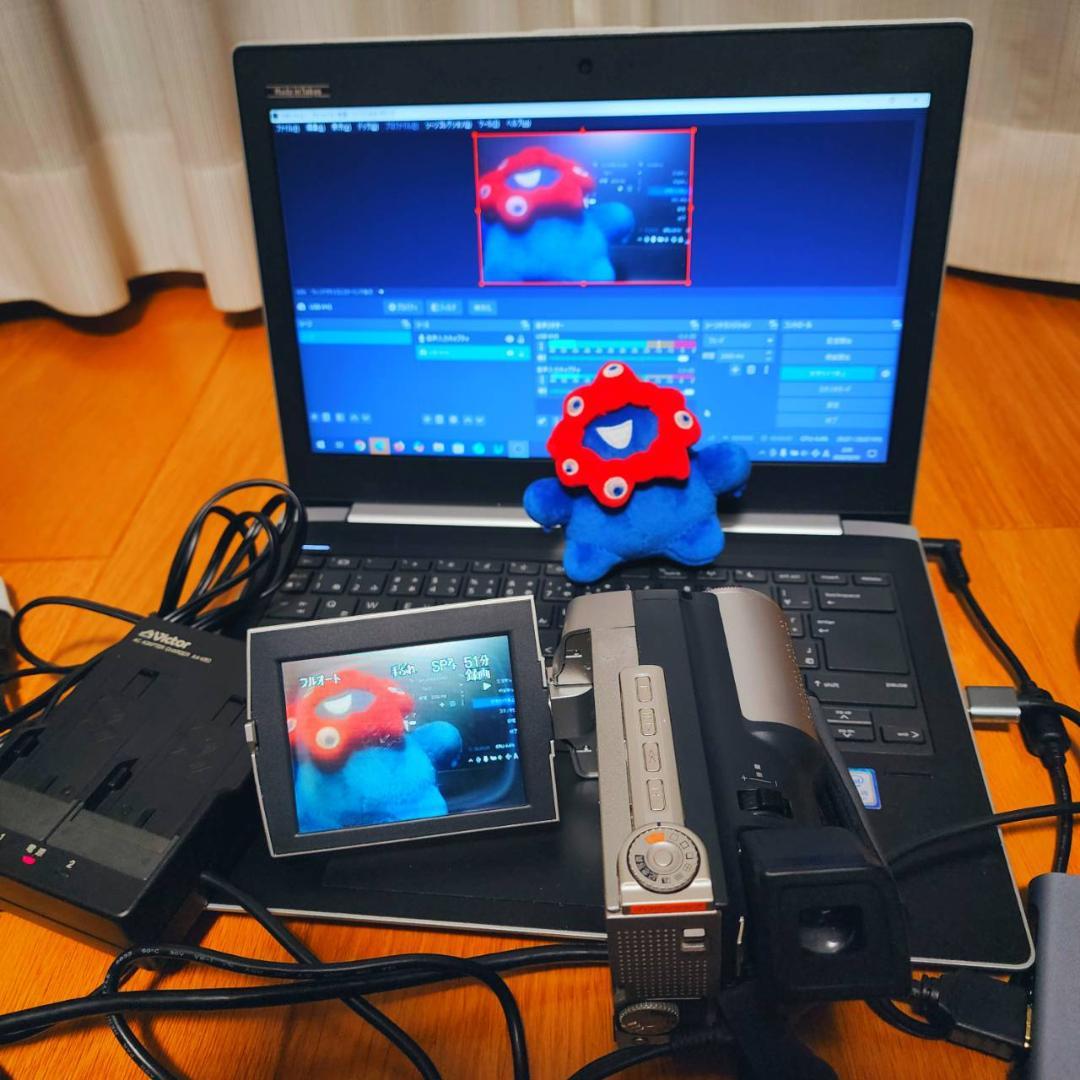 【動作確認済】希少 Victor MiniDV 高画質 ビデオカメラ セット