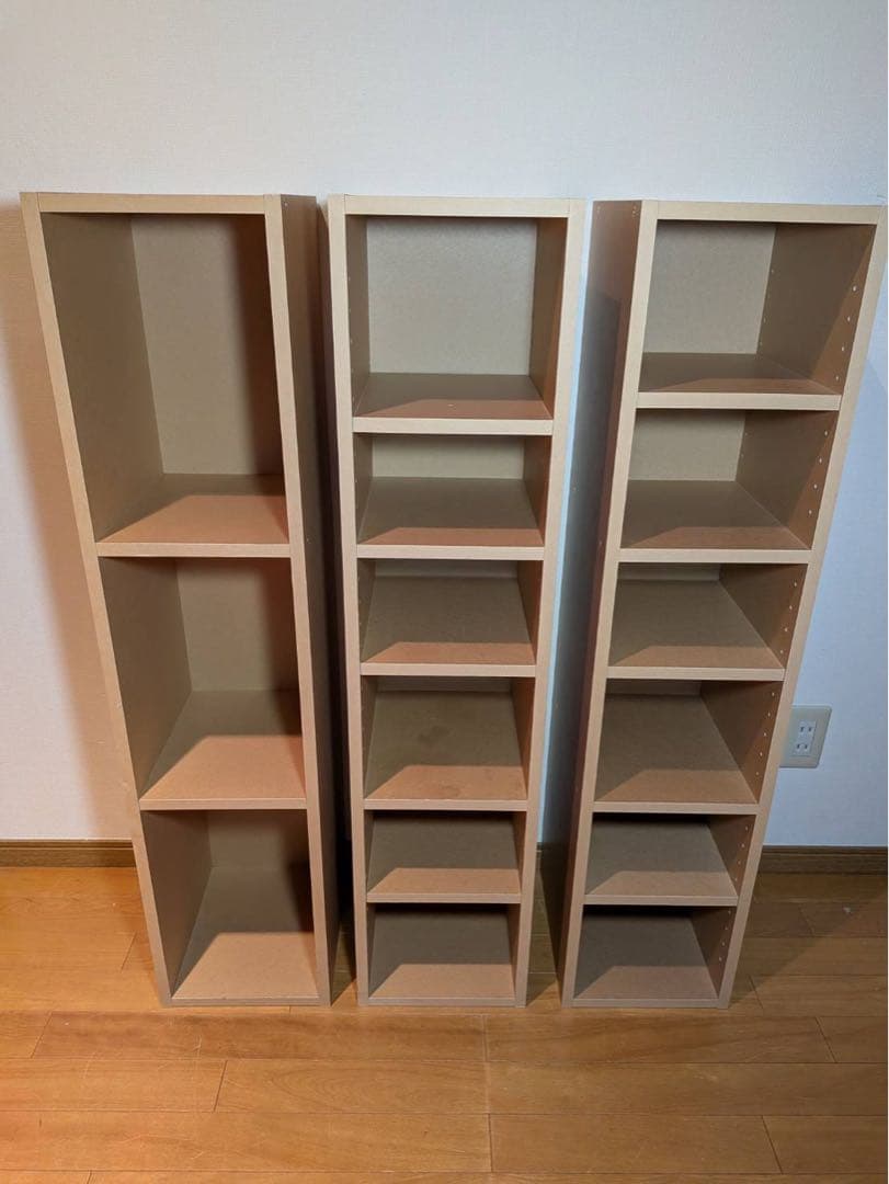 ■送料込■無印 MUJI パルプボードボックスフリーラック 棚シェルフ廃盤BOX