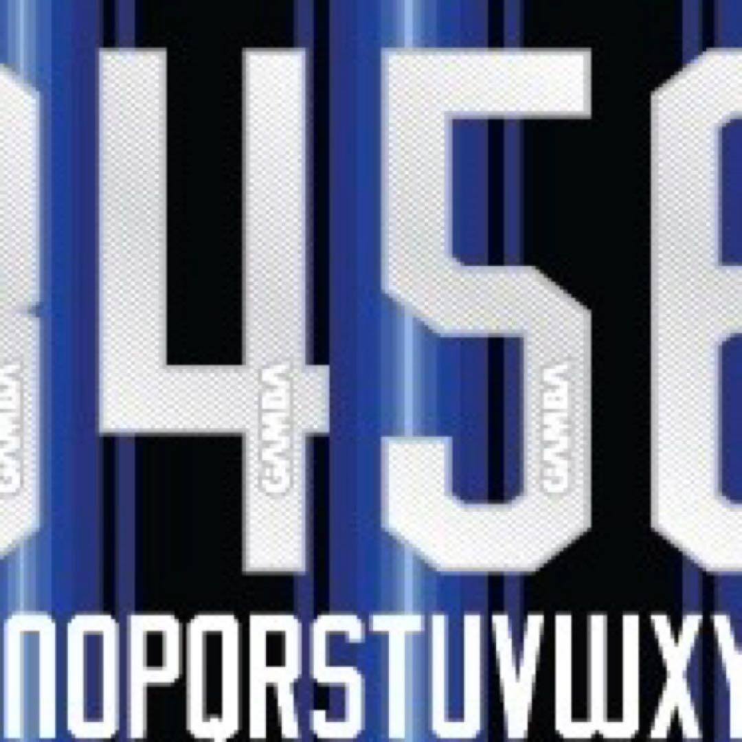 ガンバ大阪　ユニフォーム　マーキング　ネーム　2015 中村