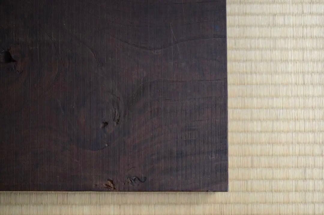 敷板　花台　塗　茶道具　重量有　オブジェ　骨董品　アンティーク