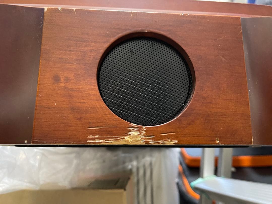 柱時計 木製　6曲音楽付き