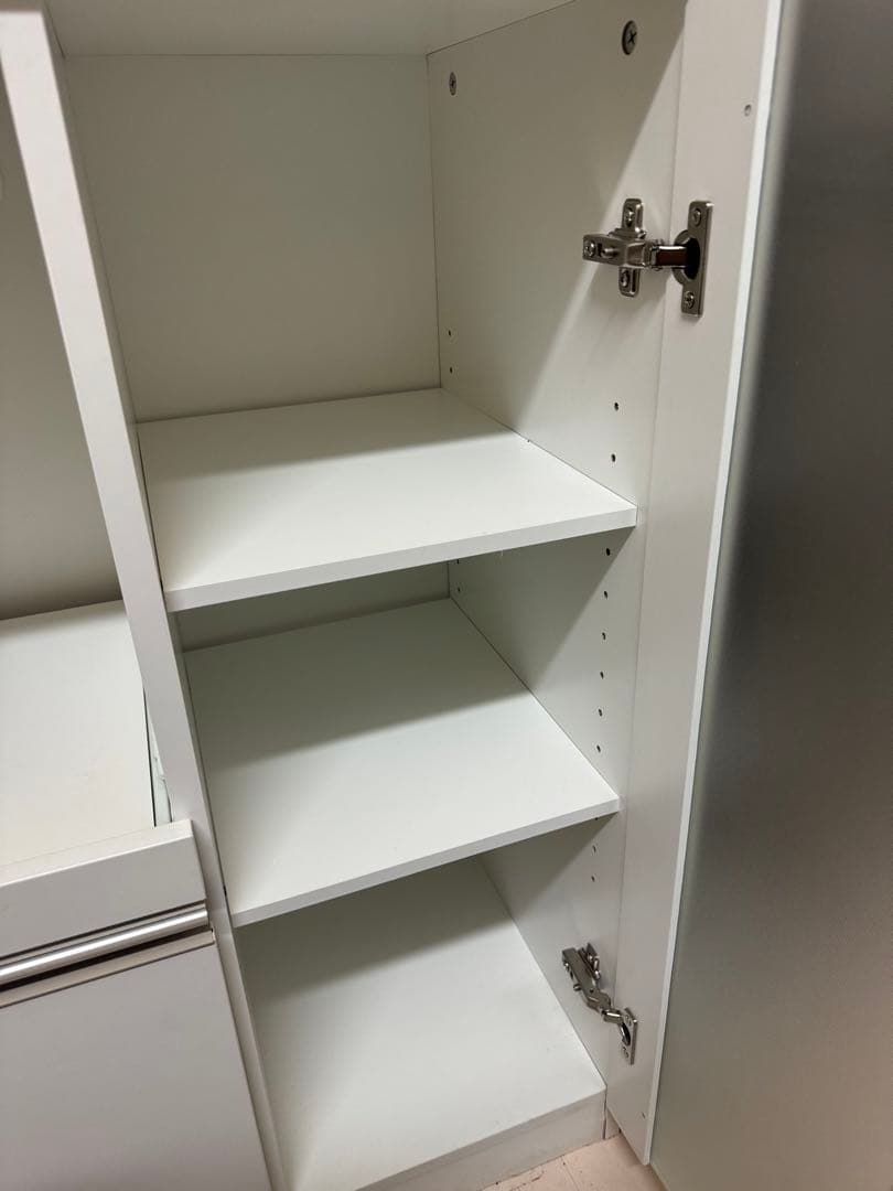 ニトリ レンジ台（フォルムN RE9060G WH）