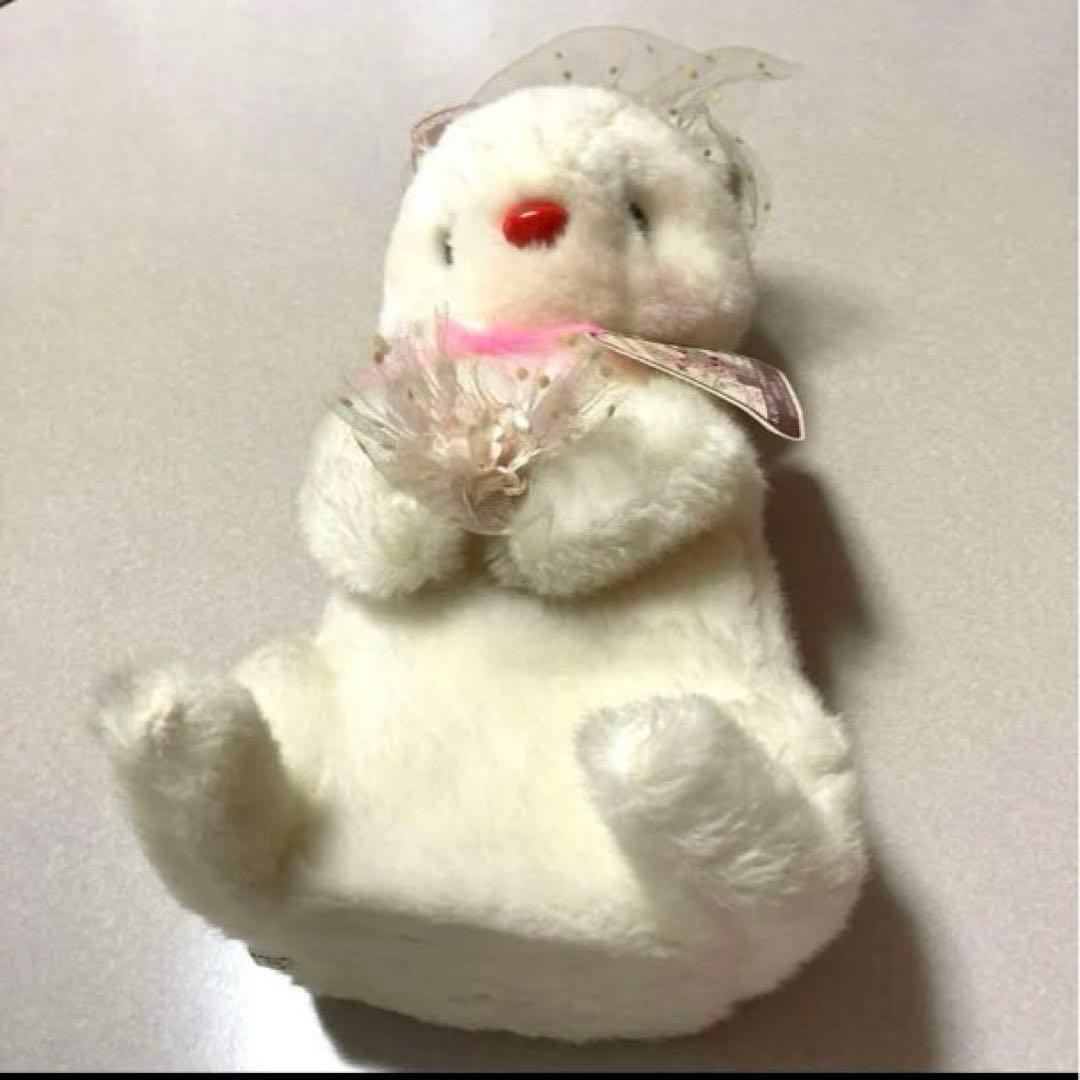 三協商事　ウエディング　うさぎ　ぬいぐるみ　コンピューターオルゴール　訳あり
