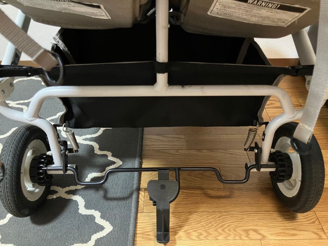 エアバギー ココダブルEX フロムバース　ストーン　ベビーカー