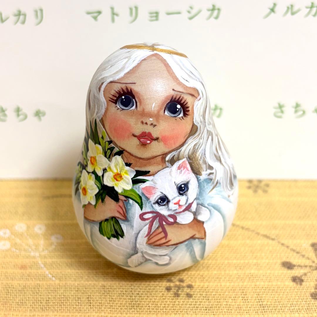 おきあがりこぼし　マトリョーシカ　クリスマス　天使　猫