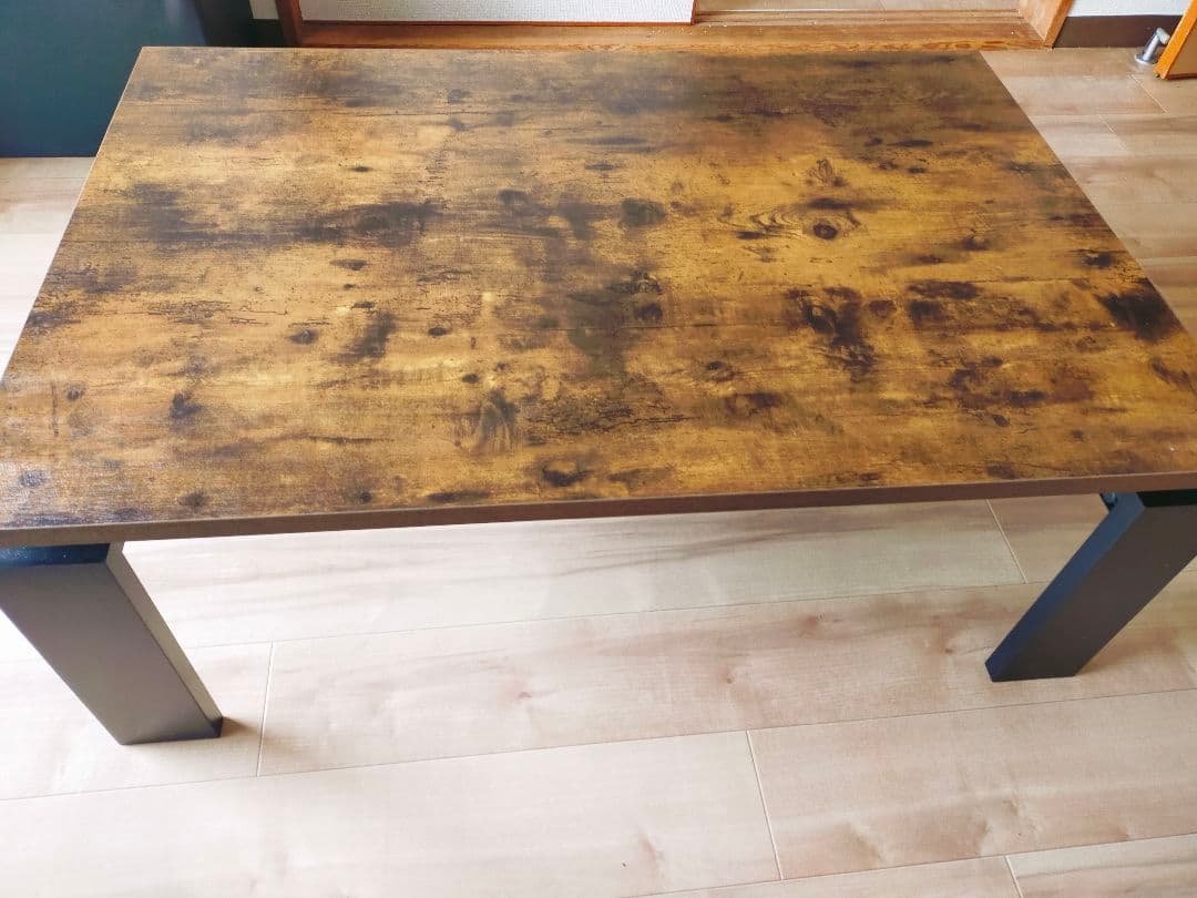 ニトリ木製こたつテーブル ヒーター付き