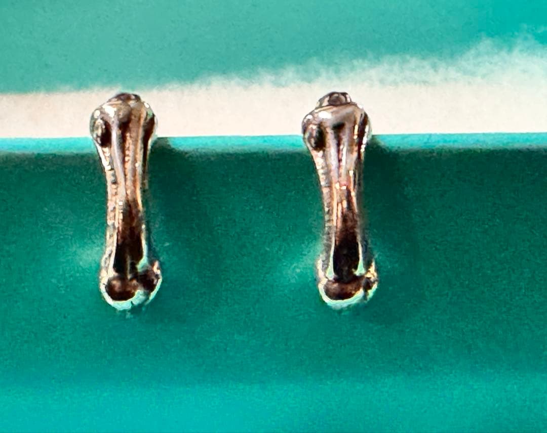 Tiffany バンブーピアス　ヴィンテージ