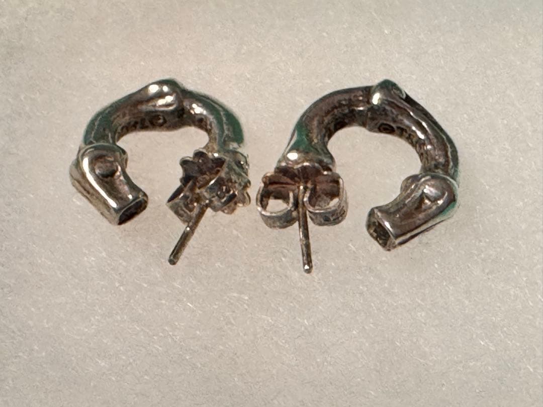 Tiffany バンブーピアス　ヴィンテージ
