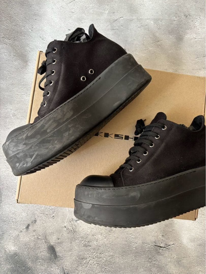 ダークシャドウ DRKSHDW　ダブルバンパーローカットスニーカー
