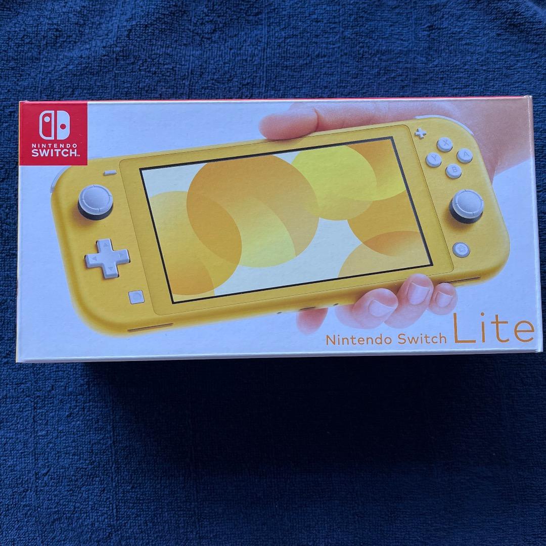 【ジャンク品】Nintendo Switch Lite イエロー　本体