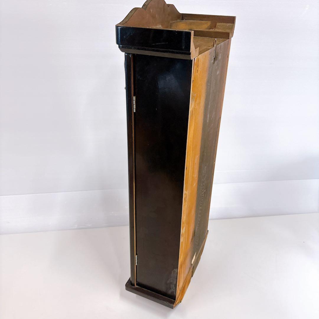 動作品 精工舎 宮型 壁掛け時計 柱時計 ロングタイプ 昭和レトロ・アンティーク