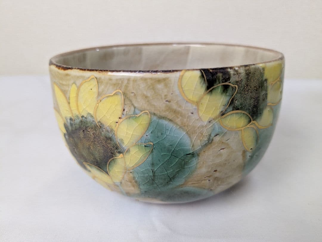 陶あん 清水焼 京焼 色絵付け 茶碗 5客セット