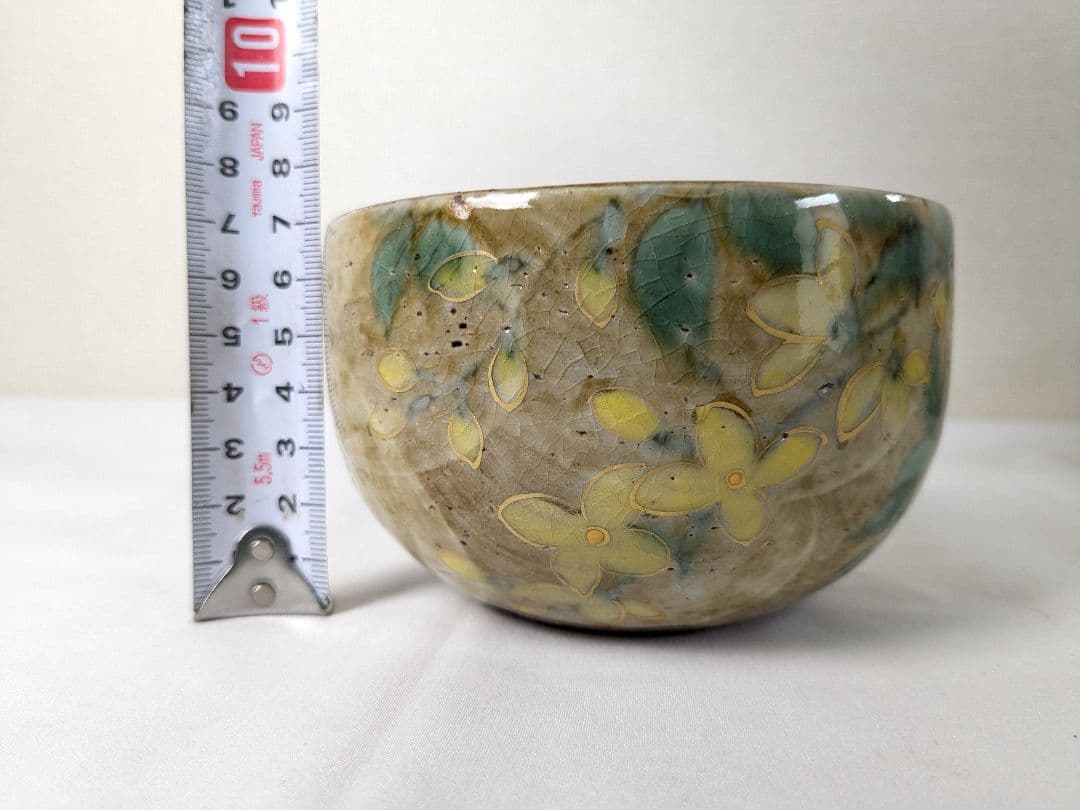 陶あん 清水焼 京焼 色絵付け 茶碗 5客セット