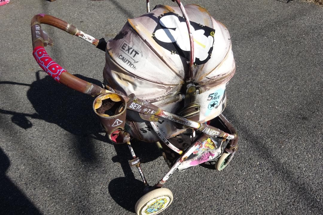 ペットカート バギー 分離型 3WAY ダメージスタイル 1点もの