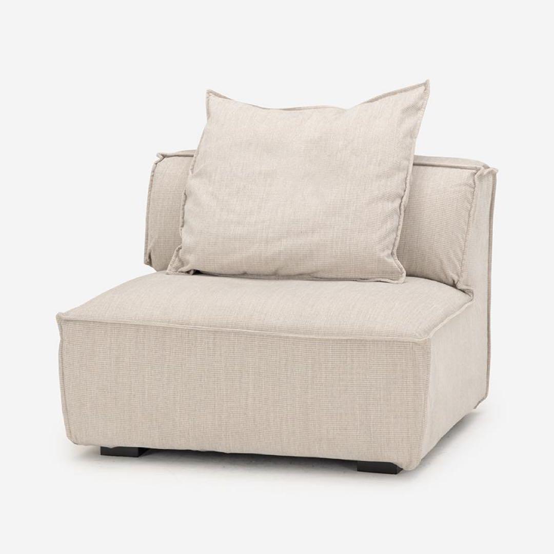 ACTUS 1人掛けソファ 付属クッション付き