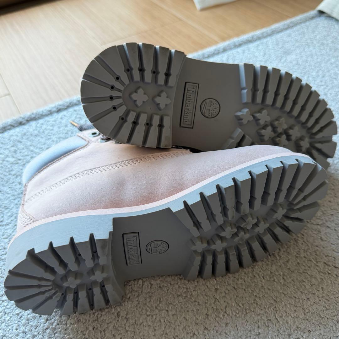 Timberland キッズ 防水ブーツ 19cm ピンク プリマロフト 未使用