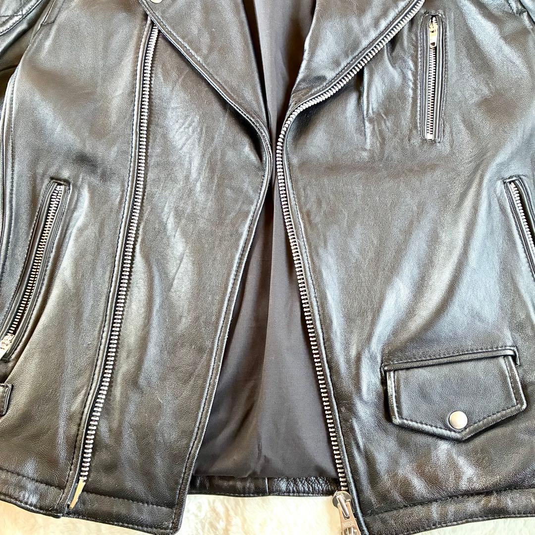 JACKROSE ジャックローズ 2XL ラムレザー ダブルライダース