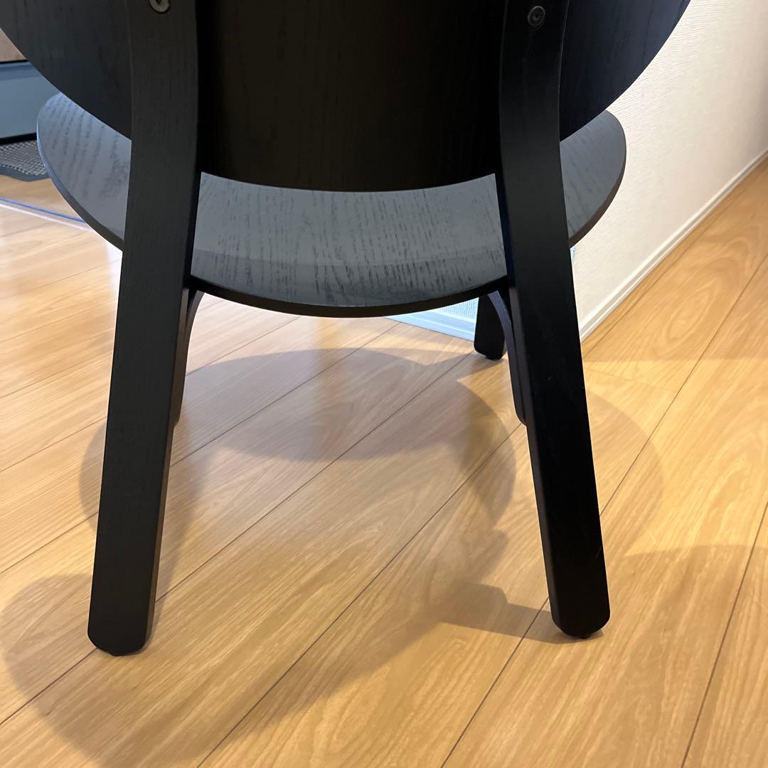IKEAフローセット　ブラック椅子