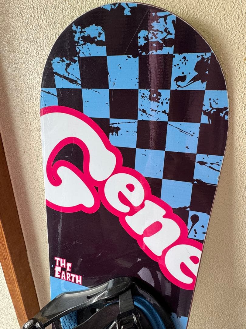 Generics スノーボード 151 チェッカーパターン