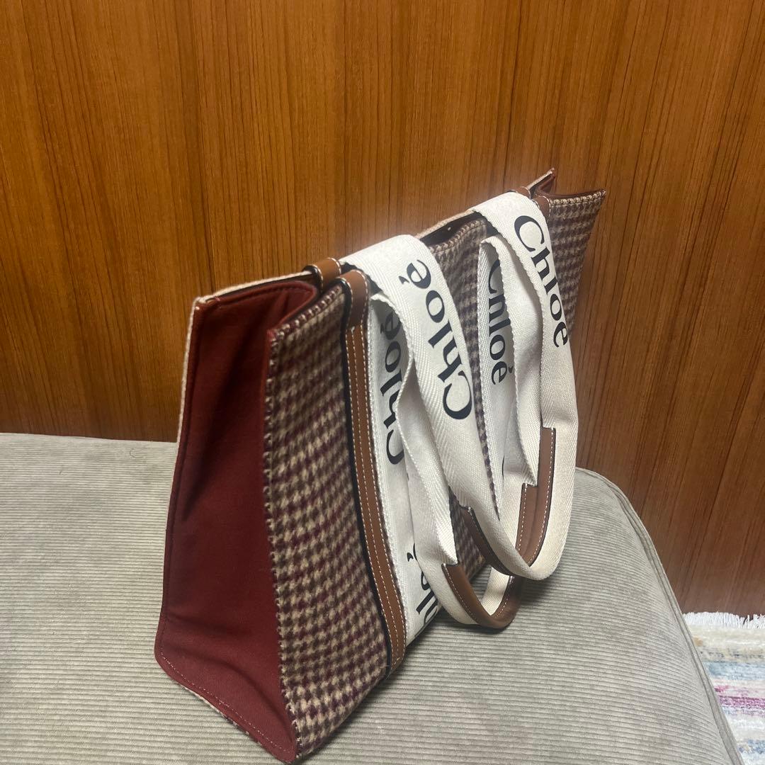 引越しの為セール中　Chloe クロエ Woody トートバッグ 激レア カラー