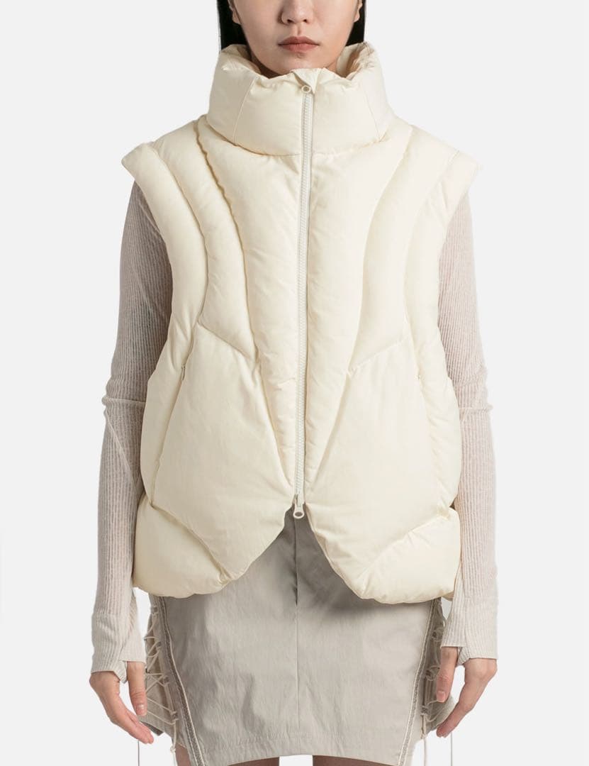 HYEIN SEO PADDED VEST ダウンベスト　アイボリー