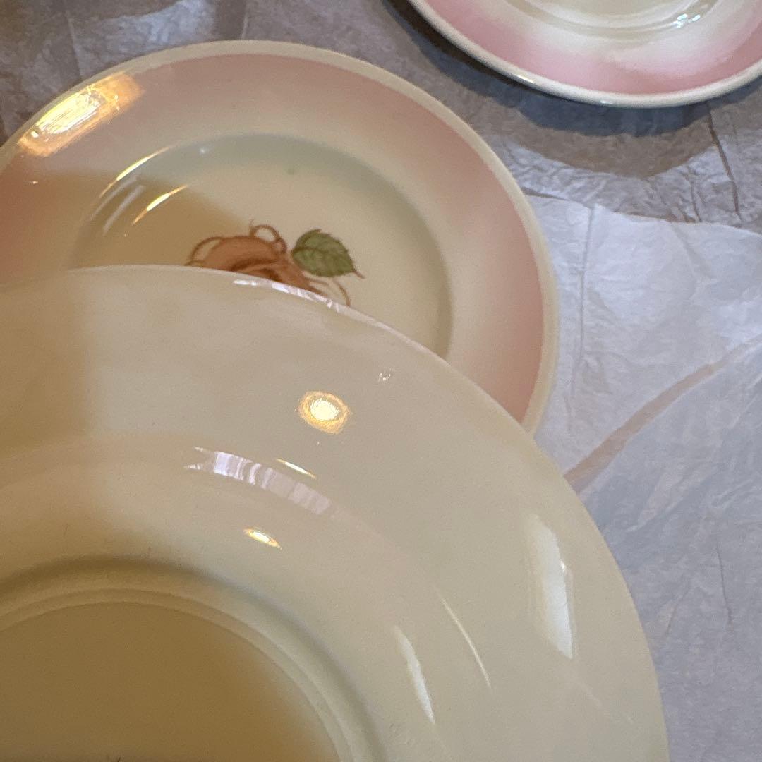 スージークーパー　パトリシアローズ　ピンク　　プレート5枚セット