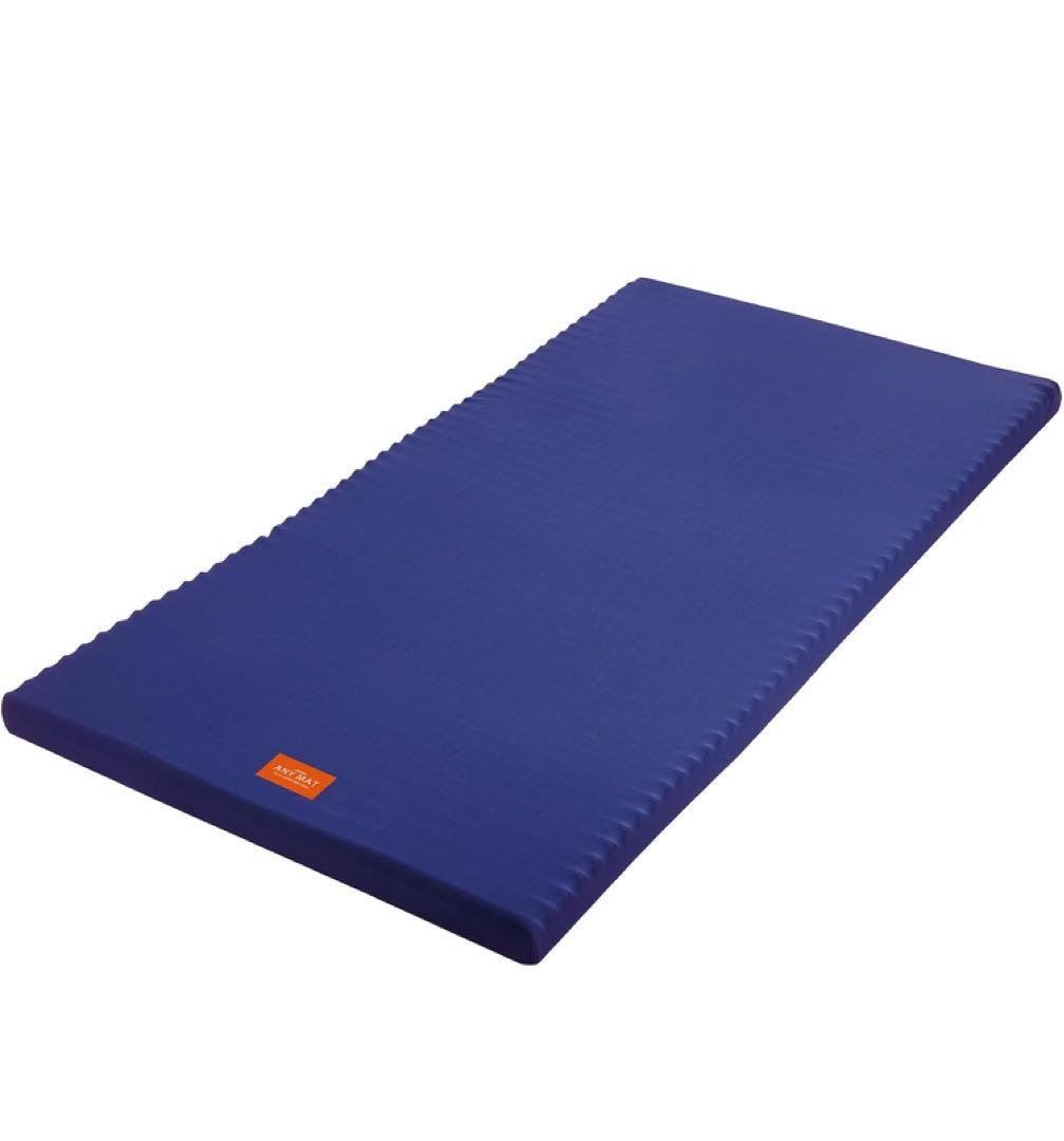 西川 エニーマット マットレス シングル 高反発 ウェーブ構造 通気性