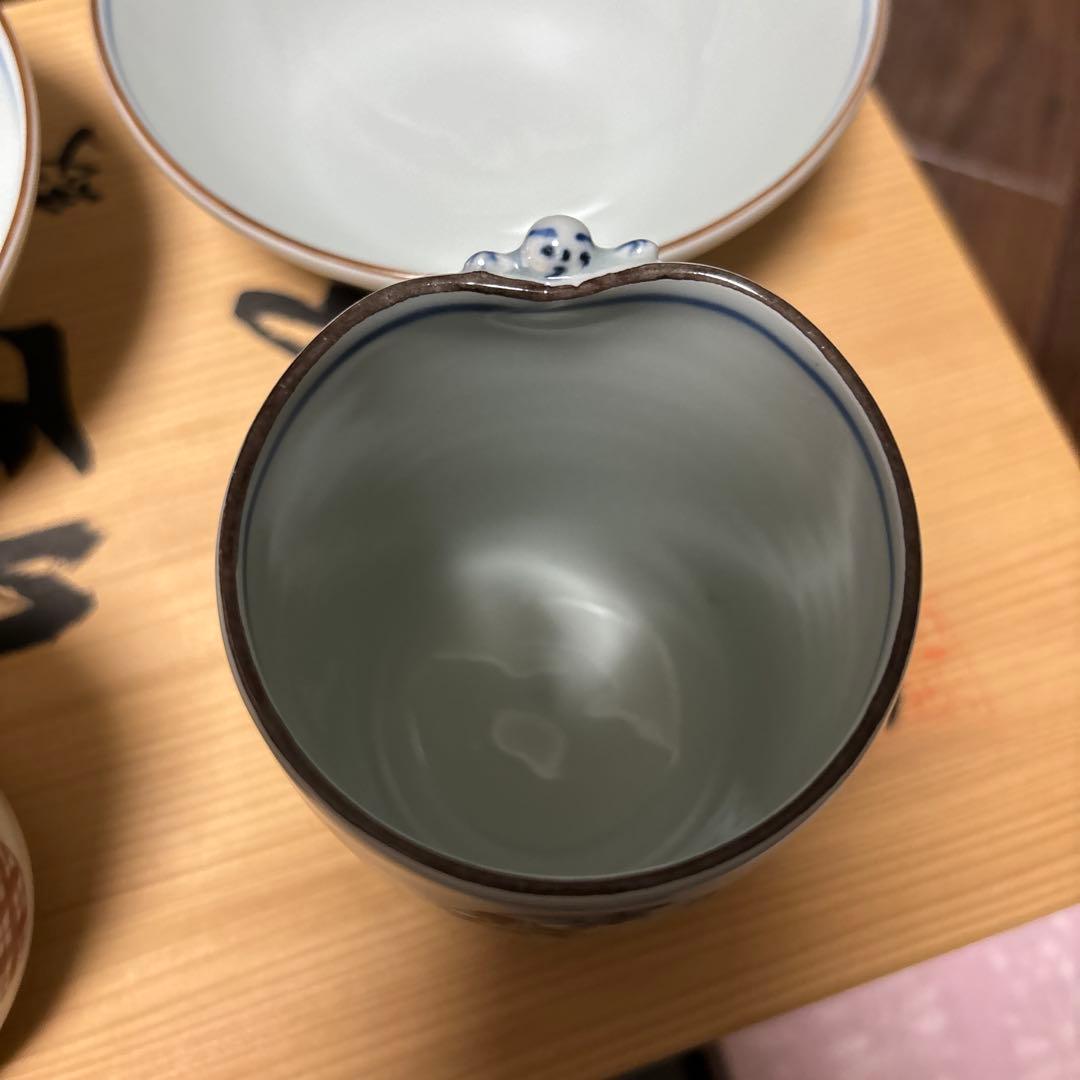 清水焼飯碗と湯呑みセット