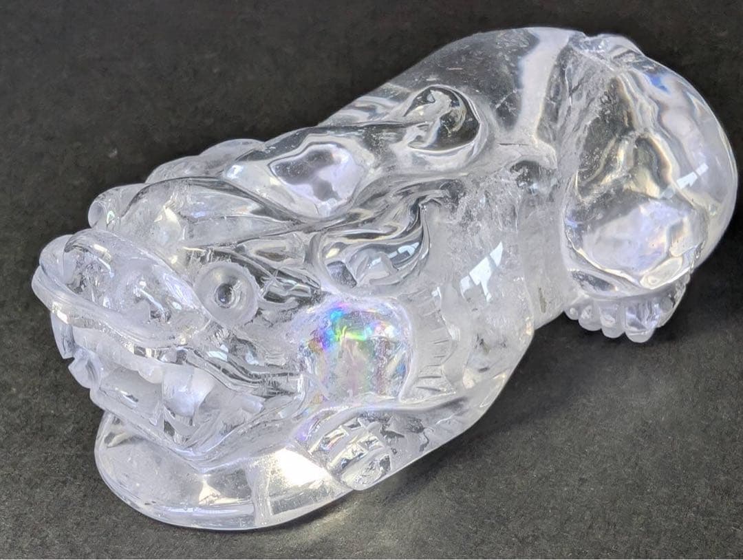 H-306 極上貔貅ちゃん 水晶彫り