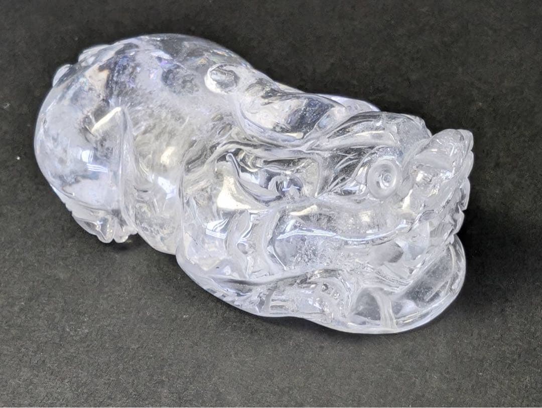 H-306 極上貔貅ちゃん 水晶彫り