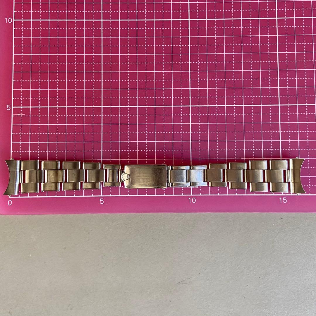 ロレックス　リベットブレス　19mm デベソバックル